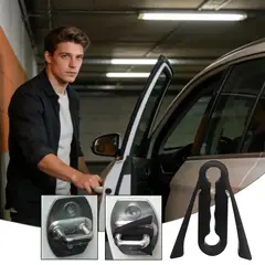 GENERICO - 4 Almohadillas Amortiguadoras de Impacto y Ruido para Puertas de Carro