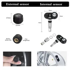 OEM - Sensor De Llantas Inteligente TPMS Solar Para Auto Y Suv Kit De 4