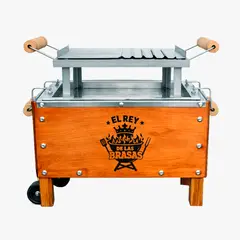 GENERICO - Caja China Acero Inoxidable 3KG + Parrilla