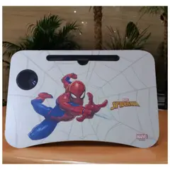 SANRIO - Mesa plegable portátil Hombre araña para Laptop con Ranura y Posavasos
