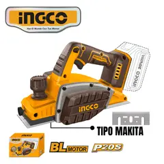 INGCO TOOLS - CRLI20401 CEPILLO CARPINTERO 20V SIN BATERÍACARGADOR