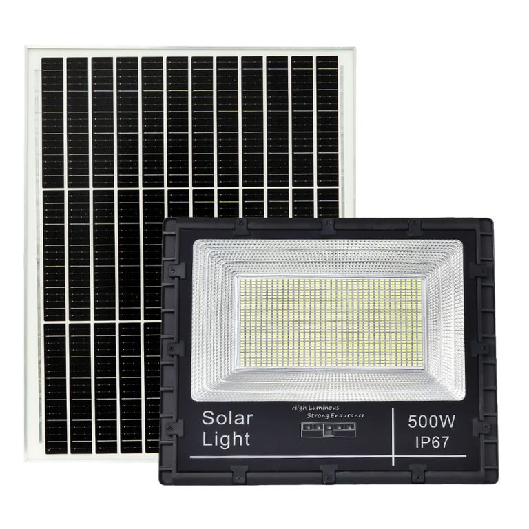 Reflector Solar 500w Transline Led Profesional 10hrs de Iluminacion