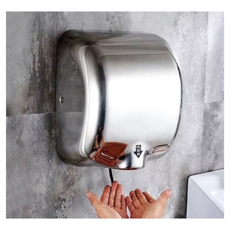 Secador de Manos Automático XM Acero Inoxidable 1200W Sensor Inteligente