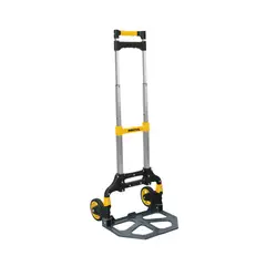 PRETUL - Carretilla Coche Diablo de Carga Plegable de Aluminio con Base de Acero Capacidad 100 Kg Pretul DIA-100P