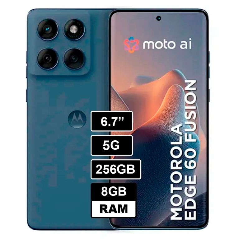 Moto Edge 60 Fusion 8GB 256GB AZUL