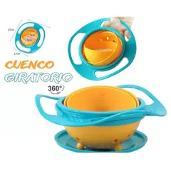 GENERICO - Plato para bebe giratorio 360°