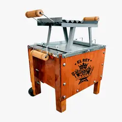 GENERICO - Caja China Acero Inoxidable 3KG + Parrilla