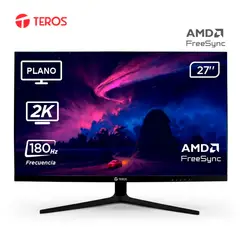 Teros - Monitor gamer 27 pulgadas 2K QHD 180Hz IPS 1ms Teros TE-2769G