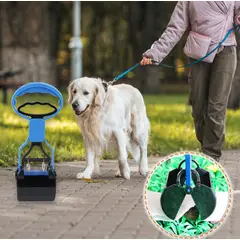 GENERICO - Recolector de Heces para Mascotas - CELESTE