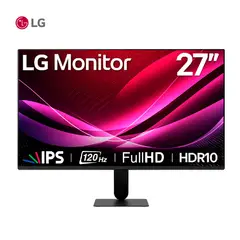 LG - Monitor LG IPS 27 Pulgadas Full HD 120Hz 27U411A-B HDMI VGA