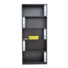 TEMEL - Estante de Melamina 191 cm GEOS Color Wengue - TEMEL