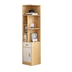 DIBA MUEBLES - Estante Librero Exclusivo Esquinero Haya Gema  DIBA Muebles