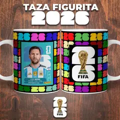 GENERICO - TAZA COPA MUNDIAL 2026 DE LIONEL MESSI  DE 11 Oz