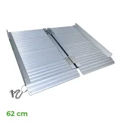 GENERICO - RAMPA PARA SILLA DE RUEDAS PLEGABLE 62 CM