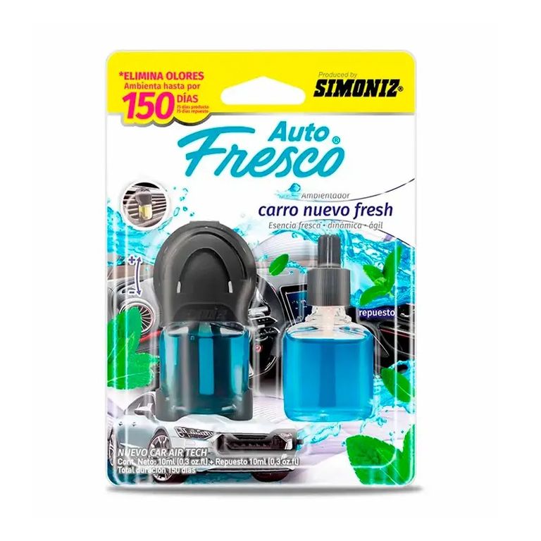 Ambientador de Auto SIMONIZ C Repuesto - Aroma Carro Nuevo Fresh