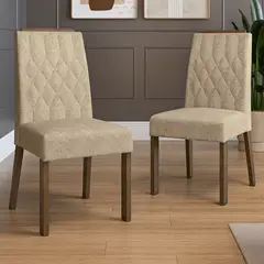 MADESA - Set 2 Sillas de Comedor Madesa 4256