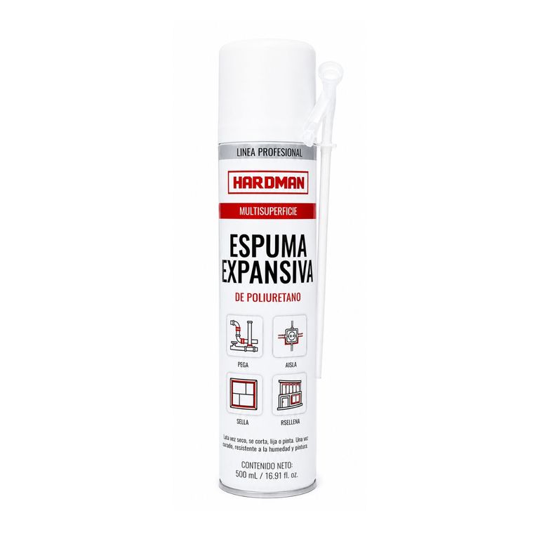 Espuma Expansiva Poliuretano 500 ml - HAR DMAN