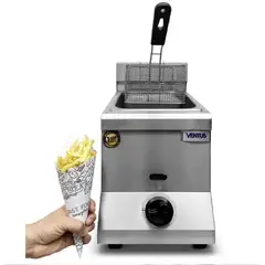 Ventus - Ventus Freidora a Gas Sobremesa VFSG-071 8.5L - Inox