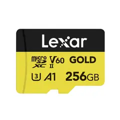 LEXAR - Memoria Micro SD Lexar Professional 256GB GOLD R280MB W180MB