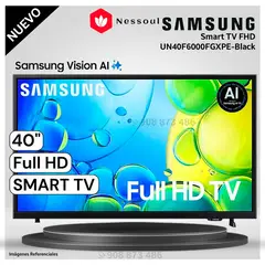 SAMSUNG - Televisor Samsung 40 Pulg. Full HD UN40F6000FGXPE Smart TV Modelo Nuevo