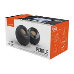 CREATIVE - PARLANTE CREATIVE PEBBLE 2.0 4.4W 3.5MM USB-POWER NEGRO