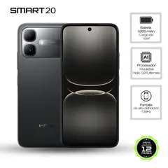 INFINIX - Infinix Smart 20 4G, 4Gb Ram - 128Gb, Color Negro