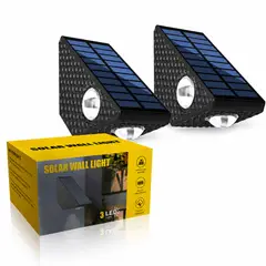 OEM - Mini Lámpara Led Con Panel Solar De Pared