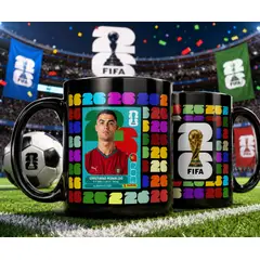 GENERICO - TAZA DE CRISTIANO RONALDO  - COPA MUNDIAL 2026 - EL BICHO