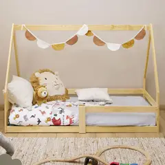 MOVENDA - Cama Montessori de Madera Tamia Plaza y Media Movenda