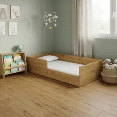 MOVENDA - Cama Montessori de Madera Runi Plaza y Media Movenda
