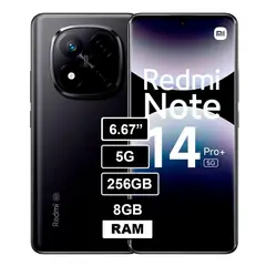 XIAOMI - REDMI NOTE 14 PRO PLUS 5G 8RAM 256GB NEGRO.