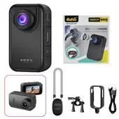 SEISA - Mini Camara Deportiva Portátil 1080P Body Cam Corporal HDR Gran Angular 130  Grados