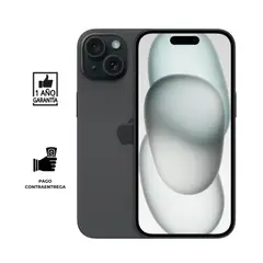 APPLE - IPhone 15 Plus 128 GB I Reacondicionado grado C I color: Negro