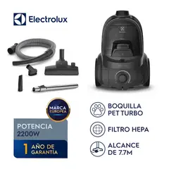 Electrolux - Aspiradora Ciclónica Electrolux 2200W EasyBox con Boquilla PET EAS41