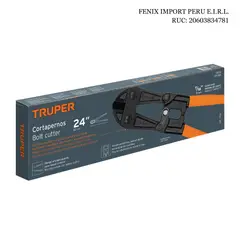 Truper - Cizalla Corta Pernos Candados Cadenas Industrial Profesional 24” 60 cm Truper CP-24X