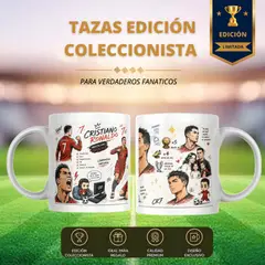 GENERICO - TAZA DE CRISTIANO RONALDO  - COPA MUNDIAL 2026 - EL BICHO