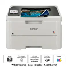 Brother - Impresora Laser Color Brother HL-L3280CDW Duplex WiFi NFC