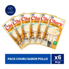 CHURU - Pack X6 Churu Sabor Pollo