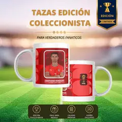 GENERICO - TAZA DE CRISTIANO RONALDO  - COPA MUNDIAL 2026 - EL BICHO (11Oz)