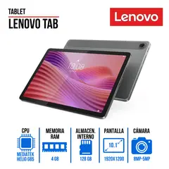 LENOVO - Tablet Lenovo TAB 10.1 WUXGA (1920x1200) TFT LCD (IPS) /Touch/Android 14 o Superior