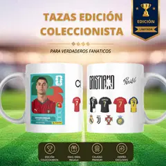 GENERICO - TAZA DE CRISTIANO RONALDO  - COPA MUNDIAL 2026 - EL BICHO (11Oz)
