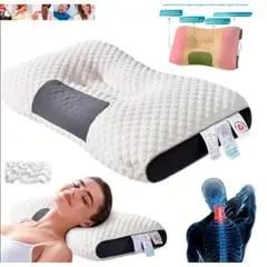 GENERICO - Almohada Ortopédica para Cuello y Cabeza