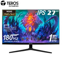 Teros - Monitor Teros Gaming TE-2769G, 27 QHD IPS 2K, 180Hz, 1ms