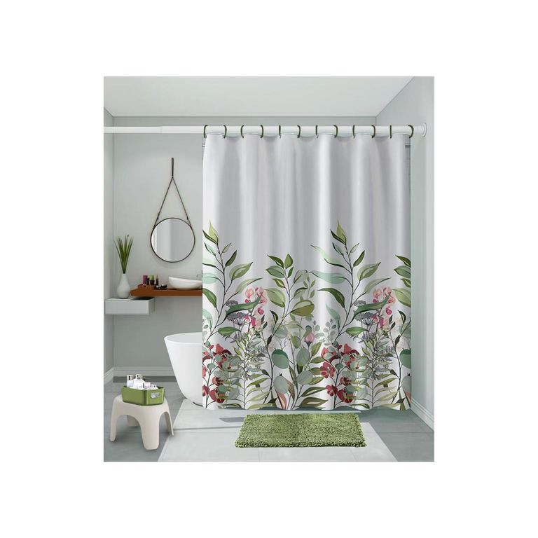SET DE CORTINA PARA BAÑO 3 PIEZAS