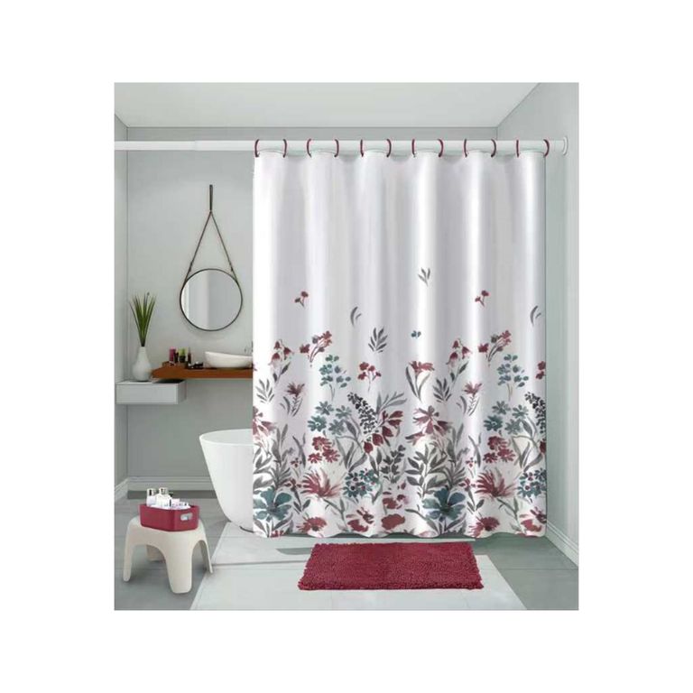 SET DE CORTINA PARA BAÑO 3 PIEZAS
