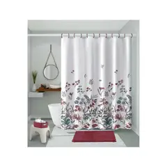 GENERICO - SET DE CORTINA PARA BAÑO  3 PIEZAS