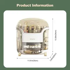 EVERSO - Caja Organizador De Cosméticos Maquillaje Portátil Multiuso