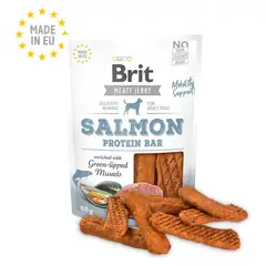 BRIT - Brit Meaty Jerky Snack Salmon Protein Bar 80gr - Perros Adultos