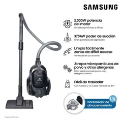 SAMSUNG - Aspiradora de arrastre 2000W VCC4580V3KXZS