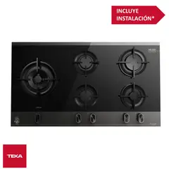 Teka - Cocina Empotrable a Gas 90cm 5 Hornillas Van Gogh GBC 95 VBA BV TEKA